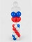 50-Pack 12-Inch Red, White & Blue Patriotic Balloons with Confetti – 4th of July, Birthday, Graduation & Party Decorations